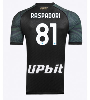 SSC Napoli Giacomo Raspadori #81 Tercera Equipación 2023-24 Manga Corta